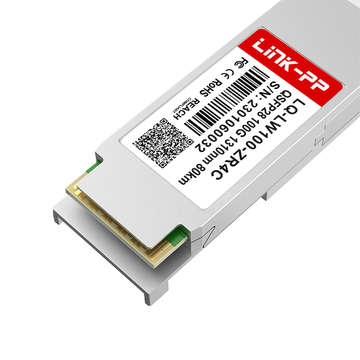 LINK-PP LQ-LW100-ZR4C 100G QSFP28 LAN-WDM 1310nm 80km Duplex LC DDM SMF Optisches Transceiver-Modul Bild 5