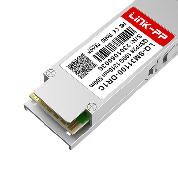 Fortinet FN-TRAN-QSFP28-DR kompatibel LINK-PP 100G QSFP28 Single Lambda 1310nm 500m DOM Duplex LC SMF Optisches Transceiver-Modul Bild 5