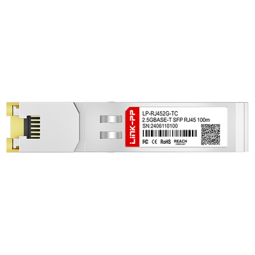 FS SFP-2.5G-T Compatible LINK-PP 2.5GBASE-T SFP Copper 100m RJ-45 Transceiver Module image 3