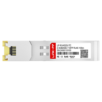 متوافق مع 2.5GBASE-T العامة LINK-PP صورة 3 لوحدة SFP بسرعة 2.5 جيجابت (نحاس، 100 متر، RJ-45)