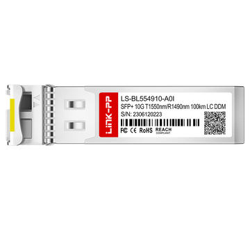 LINK-PP LS-BL554910-A0I 10G SFP+ BiDi 1550nm-TX/1490nm-RX 100km Simplex LC/UPC DOM SMF Optisches Transceiver-Modul (Industrie) Bild 3