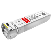 Brocade 10G-SFPP-BXD-80K-I Compatible LINK-PP LS-BL554910-80I SFP+ 10G BiDi 1550nm-TX/1490nm-RX 80km DOM Simplex LC/UPC SMF Optical Transceiver Module(Industrial)