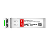 FS CWDM-SFP10G-10M Compatible LINK-PP 10G SFP+ CWDM 1530nm 10km Duplex LC DDM SMF Optical Transceiver Module thumb image 3