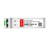 متوافق مع Ciena CWDM-SFP10G-1530 LINK-PP صورة مصغرة لوحدة الإرسال والاستقبال الضوئية أحادية الألياف (SMF) بتقنية CWDM، بسرعة 10 جيجابت/ثانية، بتردد 1530 نانومتر، ومدى 20 كيلومتر، وثنائية الاتجاه، وLC، وDDM.