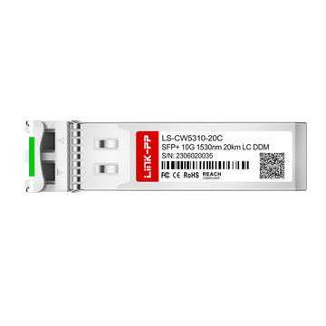 Generisches CWDM-SFP10G-20L-kompatibles LINK-PP 10G SFP+ CWDM 1530nm 20km Duplex LC DDM SMF Optisches Transceiver-Modul Bild 3