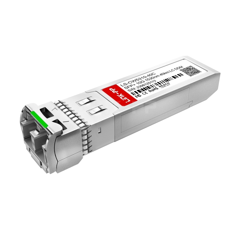 H3C CWDM-SFP10G-1530-40 Compatible LS-CW5310-40C SFP+ 10G CWDM 1530nm 40km DOM Duplex LC/UPC SMF Optical Transceiver Module