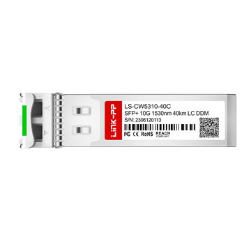 Juniper EX-SFP-10GE-CWE53 Compatible LINK-PP 10G SFP+ CWDM 1530nm 40km Duplex LC DDM SMF optical Transceiver Module image 3