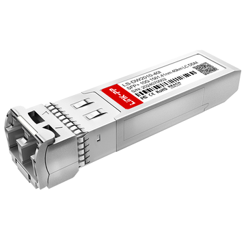 Netgear DWDM-SFP10G-61.41-I Compatible LINK-PP 10G SFP+ DWDM C20 1561.41nm 40km DOM Duplex LC SMF Optical Transceiver Module (Industrial)