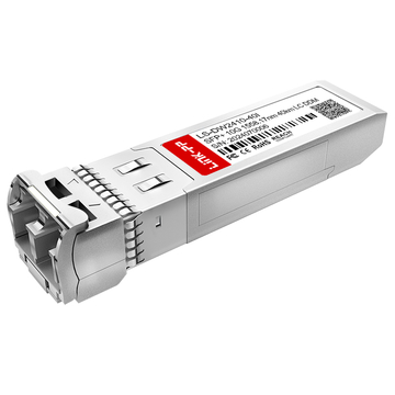 Extreme C24 DWDM-SFP10G-58.17-I Compatible LS-DW2410-40I SFP+ 10G DWDM 1558.17nm 100GHz 40km DOM Duplex LC/UPC SMF Optical Transceiver Module for Transmission (Industrial)