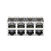 LPJG47047A4NL RJ45 2x4 ports POE+ prises magnétiques 1000 Base-T avec LED jaune et verte/jaune et verte image miniature 2