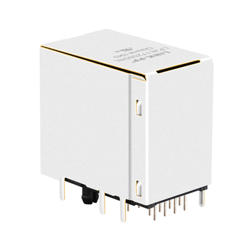 Connettori RJ45 2x1 LPJE17208DNL, connettore a doppio strato per PCB senza magneti integrati, immagine 2