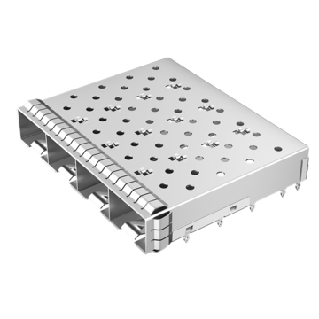 LP14CC01000S SFP28 1x4 Cage With EMI Spring Finger