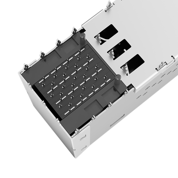 Molex 1700711001 Compatibele LP21CC01003 SFP28 2x1 behuizing en connector met EMI-veervinger afbeelding 5