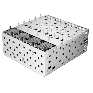 LINK-PP LP24AC02001 SFP 2x4 Cage Connector With EMI Spring Finger image 3