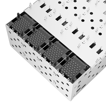 LINK-PP LP24AC02001 SFP 2x4 Cage Connector With EMI Spring Finger image 4