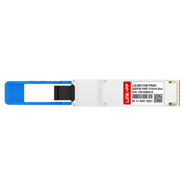 LINK-PP LQ-M31100-FR4C 100G PSM4 QSFP28 4 x 25G NRZ 1310 нм 2 км MPO-12/APC DOM SMF трансиверный модуль, изображение 3