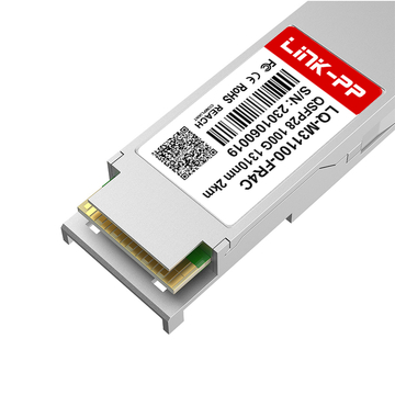 범용 QSFP-PLR4L-100G 호환 LINK-PP 100G PSM4 QSFP28 4 x 25G NRZ 1310nm 2km MPO-12/APC DOM SMF 트랜시버 모듈 이미지 5