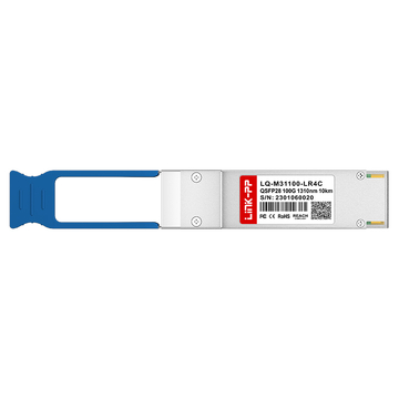 Generic QSFP-PLR4-100G Compatible LINK-PP 100G PSM4 QSFP28 1310nm 10km MPO-12/APC DOM SMF Optical Transceiver Module image 3