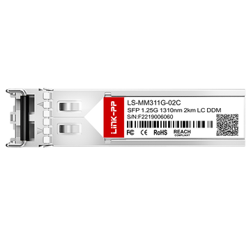 Adtran SFP1G-SX-31 Compatible LINK-PP 1.25G SFP 1310nm 2km Duplex LC MMF Optical Transceiver Module image 3