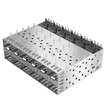 متوافق مع Pulse SFP0-3013-L LINK-PP LP26AC01001 SFP 2x6 قفص وموصل مع زنبرك EMI (صورة 2)