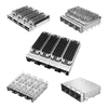 TE 2170378-1 QSFP+ 1X4 Корпус в сборе с радиатором в комплекте. Изображение световода (миниатюра) 1