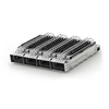 TE 2-2170747-2 ZQSFP+ Cage Ganged (1 x 4) with Heat Sink Through Hole Right Angle Press-Fit EMI Shielded Light Pipe thumb image 1