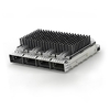 TE 2-2170747-3 ZQSFP+ Cage Ganged (1 x 4) met koelplaat, doorvoergat, haakse perspassing, EMI-afgeschermde lichtgeleider (thumb image 1)