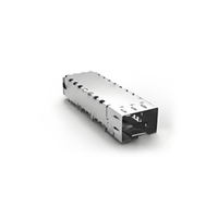 TE 1932002-1 SFP Cage Through Hole Right Angle Solder EMI Shielded