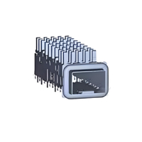 TE 2057085-2 SFP+ 1x1 Käfig mit verstärkter Dichtung, Presspassung