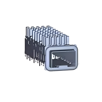 TE 2057085-2 SFP+ Sangkar 1x1 Gasket yang Ditingkatkan Pemasangan Tekan
