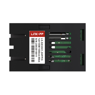 LINK-PP L9-SD5501-80PPI5 Ricetrasmettitore ottico duplex SC a 155 Mbps, 1550 nm, 80 km, 1×9 SMF (immagine 3)