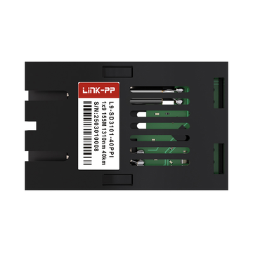 LINK-PP L9-SD3101-40PPI 155Mbps duplex SC 1310nm 40km 1×9 SMF جهاز إرسال واستقبال ضوئي (صناعي) صورة 3