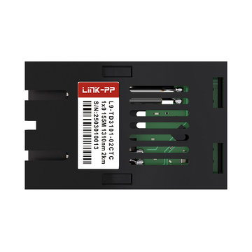 LINK-PP L9-TD3101-02CTC 155Mbps 듀플렉스 ST 1310nm 2km 1×9 MMF 광 트랜시버 이미지 3