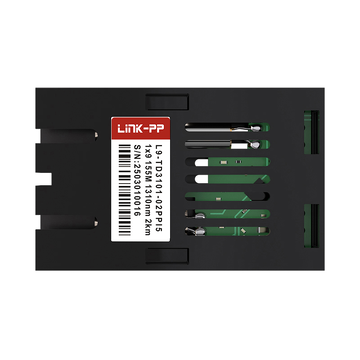 L9-TD3101-02PPI5 Transceptor óptico dúplex ST de 155 Mbps, 1310 nm, 2 km, 1×9 MMF (industrial) imagen 3