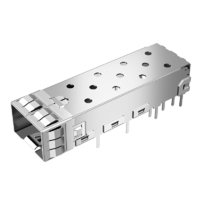LP11BCS2000 SFP+ 1X1 Cage With Grounding Pin EMI Spring Finger