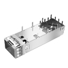 Kompatibel mit Molex 747547103 LINK-PP LP11BCS2000 SFP+ 1X1-Käfig mit EMI-Federfinger Daumenbild 2