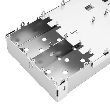 Amphenol U77-A2110-2001 Compatible LINK-PP LP12AC02000B SFP 1x2 Cage With EMI Spring Finger image 4