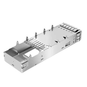 Compatible avec Amphenol U95-T111-1001 LINK-PP LP11FC01000E QSFP28 Cage 1x1 avec doigt à ressort EMI image 3