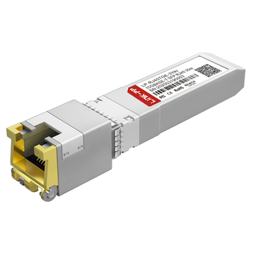 LP-RJ45TGE-3YAI 10GBASE-T SFP+ Copper RJ-45 30m Transceiver Module(Industrial)