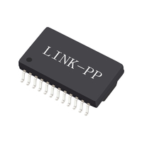 LP82448ANL 1000 BASE-T Lan Magnetic Transformer Modules For PoE /PoE+ Application SMD 24 Pin