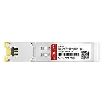 متوافق مع Dell GP-SFP2-1T-C LINK-PP صورة 3 لوحدة الإرسال والاستقبال النحاسية SFP 100BASE-T SFP بمدى 100 متر ومنفذ RJ-45