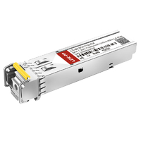 LINK-PP LS-BL55311G-60I 1.25G BiDi SFP 1550nm-TX/1310nm-RX 60km DOM Simplex LC/UPC SMF Optical Transceiver Module (Industrial)