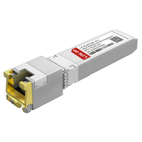 Generic SFP-10GM-T-30 Compatible LINK-PP 10M/100M/1G/2.5G/5G/10G SFP+ Copper 30m RJ-45 Transceiver Module