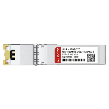 HPE R0R41A Compatible LINK-PP 10M/100M/1G/2.5G/5G/10G SFP+ Copper 30m RJ-45 Transceiver Module image 3
