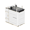 LPJG170349A4NL 1000 Base-T 2x1 RJ45 Magjack Đèn LED xanh lá cây & vàng/xanh lá cây & vàng (hình ảnh thu nhỏ) 5