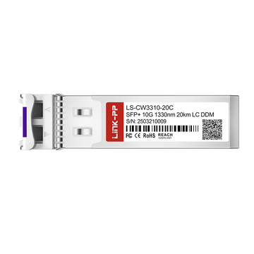 LINK-PP LS-CW3310-20C Modulo ricetrasmettitore ottico 10G SFP+ CWDM 1330nm 20km Duplex LC DOM SMF immagine 3