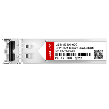3Com 3CSFP81 Compatible LINK-PP 155M SFP 1310nm 2km Duplex LC DOM MMF Optical Transceiver Module image 3