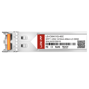 LINK-PP LS-CW411G-40C 1.25G SFP CWDM 1410nm 40km DOM デュプレックス LC SMF 光トランシーバーモジュール 画像3