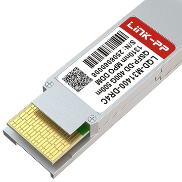 Cisco QDD-400G-DR4-S Compatible LINK-PP 400G QSFP-DD 8 x 50G PAM4 1310nm 500m MPO-12/APC DOM SMF Optical Transceiver Module image 5