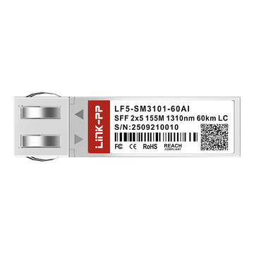 LINK-PP LF5-SM3101-60AI 155M 2x5 SFF 1310nm 60km Optical Transceiver Module (Industrial) image 3